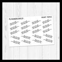 Load image into Gallery viewer, Heart / Triple Deco 3.0 / Foiled
