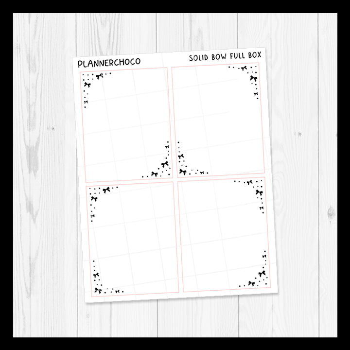 Solid Bow / Confetti Full Box 2.0 / Foiled
