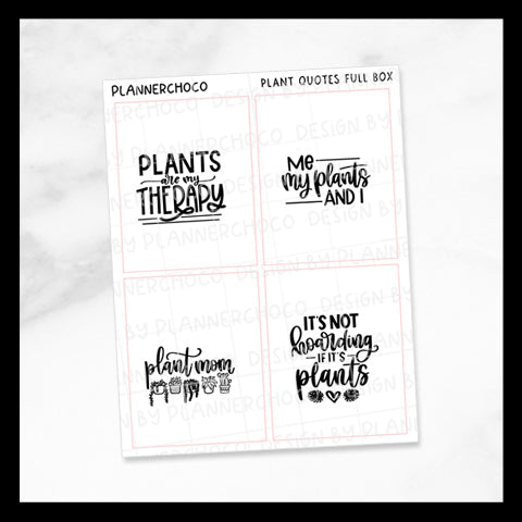 Plant / Quote Full Box 2.0 / Foiled