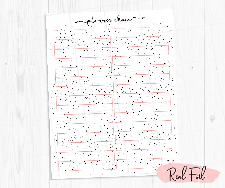 Tiny Dot header / Foiled